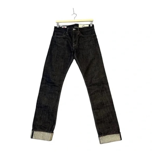 Rogue Territory | Stanton Slim Straight Indigo Selvedge Denim Jeans Size 28 - Picture 1 of 10